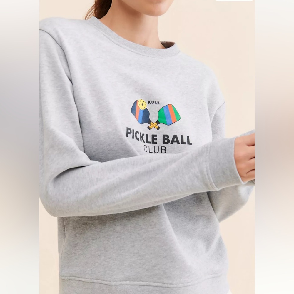 Kuhl Gray Pickleball Club Sweatshirt - Picture 3 of 6